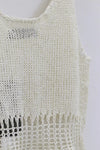 SWAYING/KNIT Cutout Striped Tank Dress SW22SSL15 Yellow/White